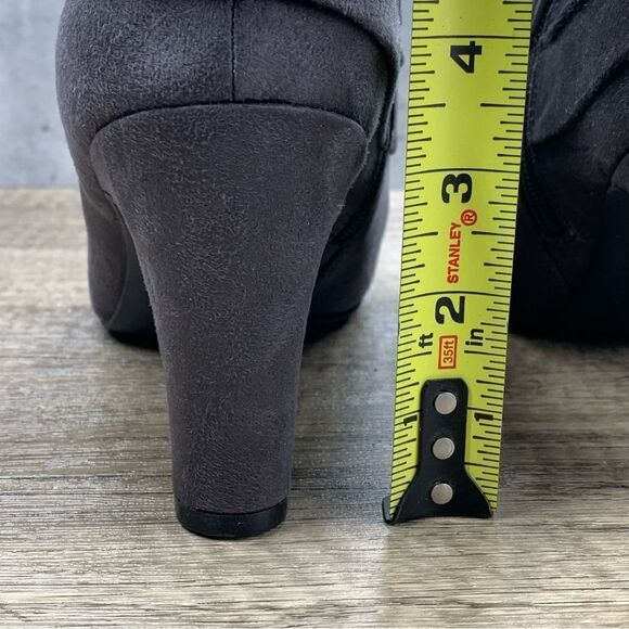 Life Stride~Women's~”Corie”  Gray Heel Bootie~Size 10W - Picture 5 of 10